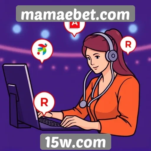Desempenho de suporte ao cliente na mamaebet.com