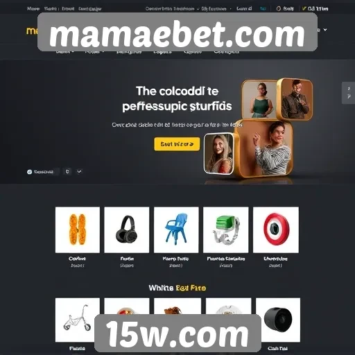 Interface e usabilidade do site mamaebet.com